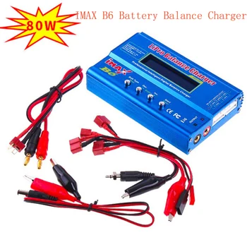 

Cabzty iMax B6 Balance Charger 80W 6A Model Li-Po/Li-Fe/Ni-MH/Li-lon/Ni-Cd/PB Battery Charger T plug/Tamiya/XT60 optional