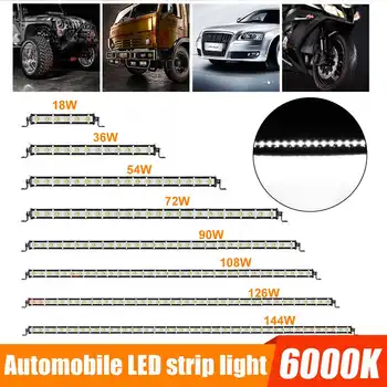 

18/36/54W LED Work Light Bar Offroad Led Worklights 12V 24V Led Bar for Truck Off-road Vehicles Spot Flood Mixed light