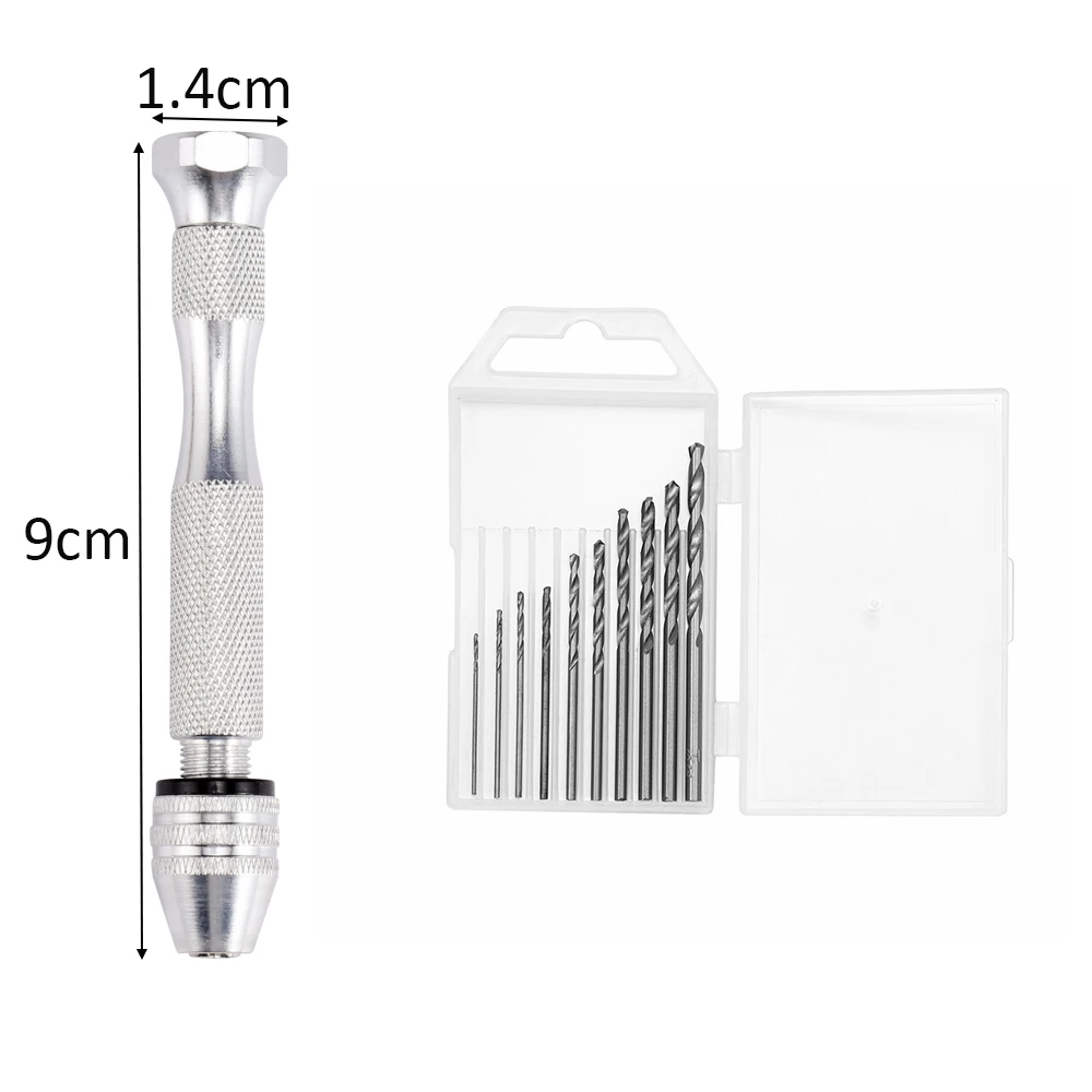 Precision Mini Hand Drill for DIY Jewelry and Crafting Projects