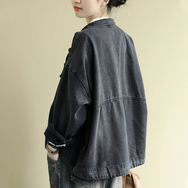 Max LuLu осенние модные корейские женские панк уличные женские джинсовые куртки больших размеров d винтажные повседневные пальто одежда больших размеров