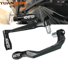 Высокое качество 7/" 22 мм алюминиевый руль мотоцикла система тормоза рычаг сцепления протектор рук Защита для DUCATI Monster 821