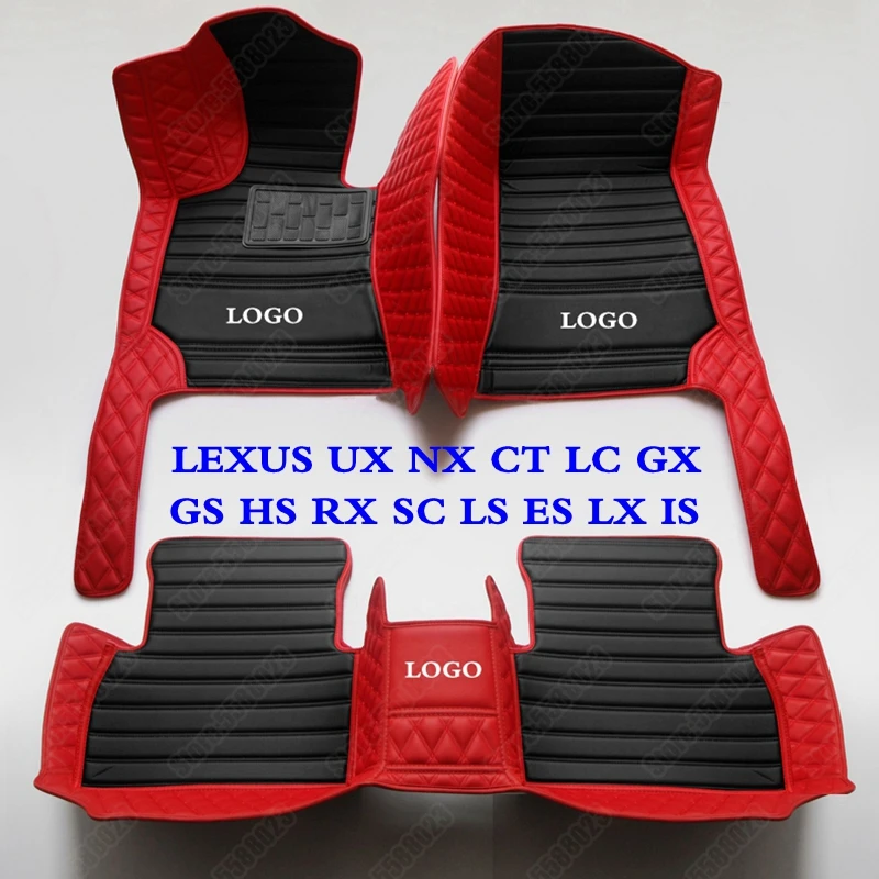 Custom 3D Car Foot Floor Mats for LEXUS UX NX CT LC GX GS HS RX SC LS