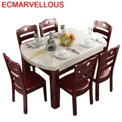 Mueble комнаты Juego набор для обеда Tisch Salle Manger Moderne Лангер Eettafel сала обеденный стол Меса Comedor стол обеденный