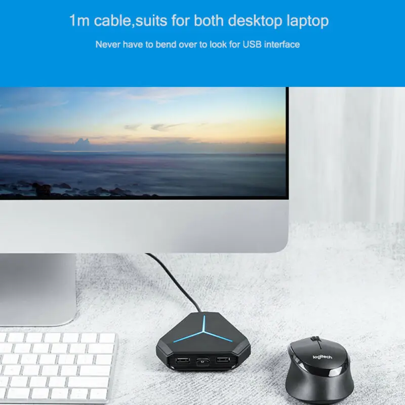 usb-концентратор с TF SD кард-ридером 6 портов USB 3,0 2,0 концентратор для ноутбука MacBook