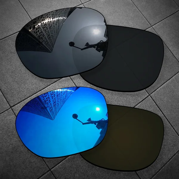 Black-Ice Mirror Vonxyz несколько вариантов поляризованные Сменные линзы для солнцезащитных очков-Окли Garage Rock - Цвет линз: Black-Ice Mirror