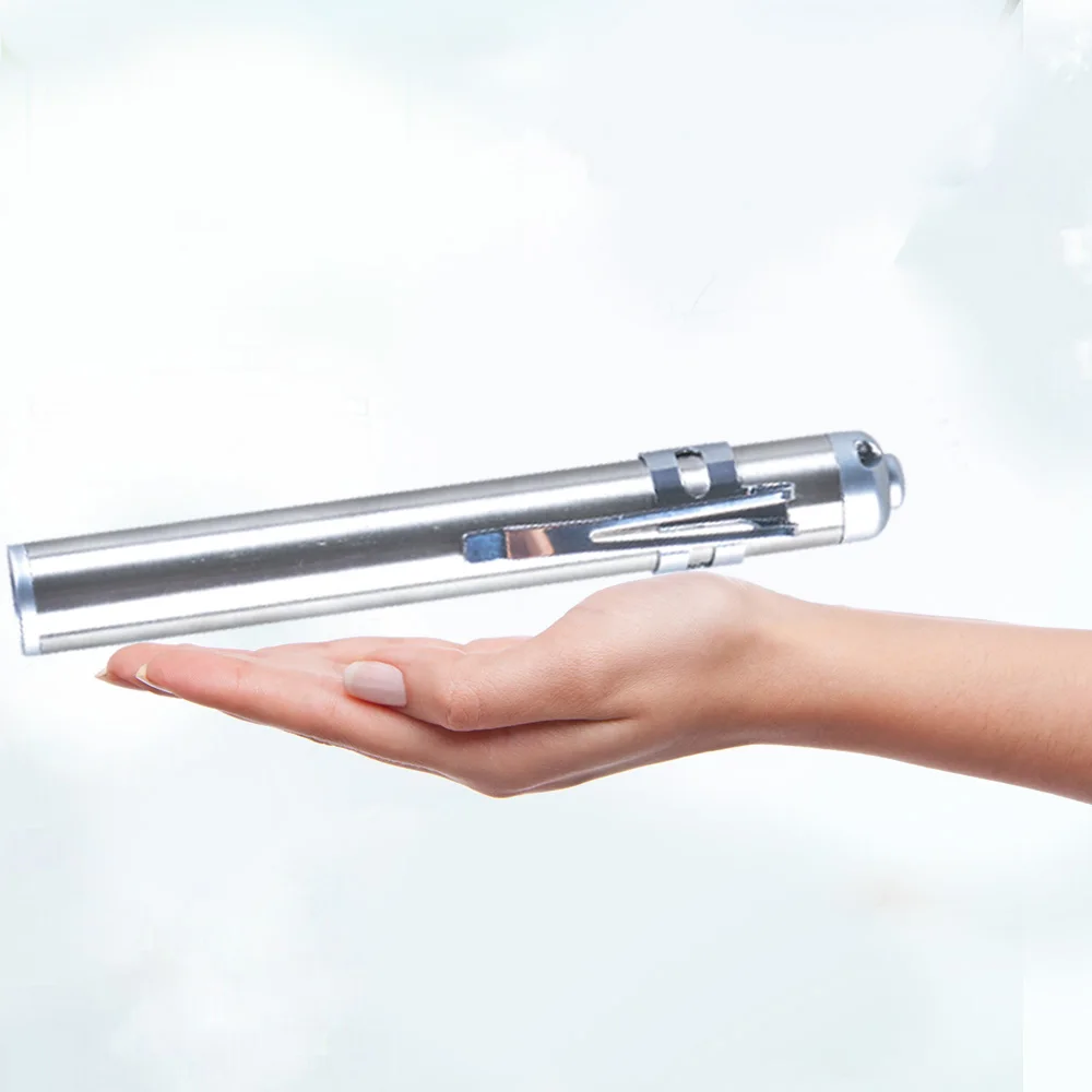 

Aluminum LED Flashlight Ear Nose Mouth Detection Pen Light 1 * AAA Battery Powered Flashlight