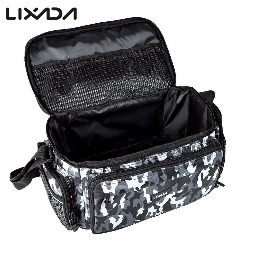 

Outdoor Fishing Bag Oxford Multi-purpose Shoulder Bag Case Fishing Tackle Storage Bag 600D Canvas Pesca