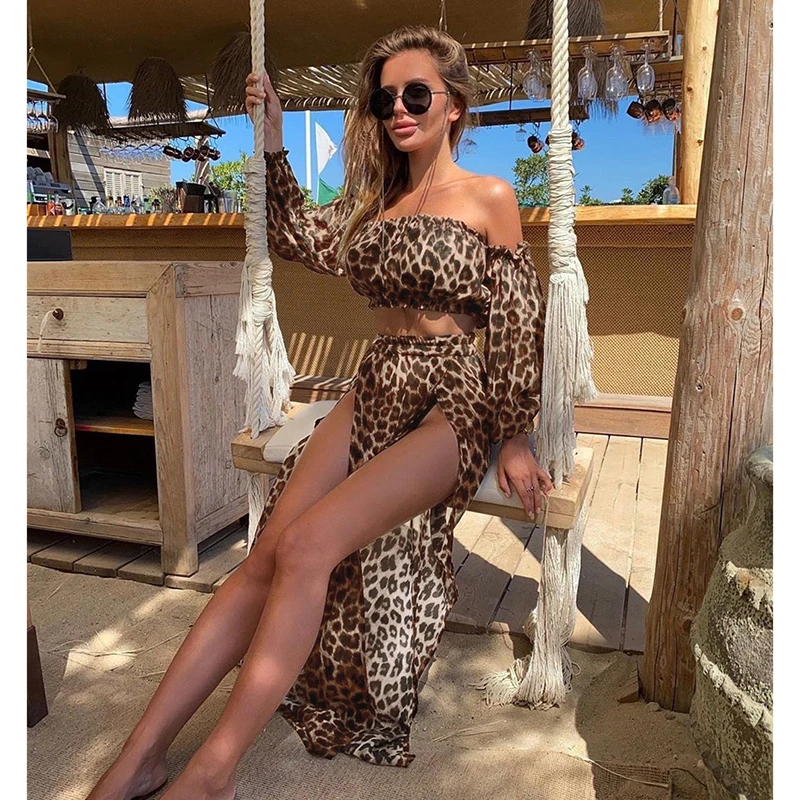 bathing suit wrap skirt 2021 Women Swimsuit Cover Up Sleeve Kaftan Beach Tunic Dress Robe De Plage Solid White Cotton Pareo High Collar Beachwear long beach dresses