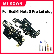 

For Redmi note8 Pro tail plug small board USB charging interface to send cable Microphone Module Flex Cable Connector whit tools