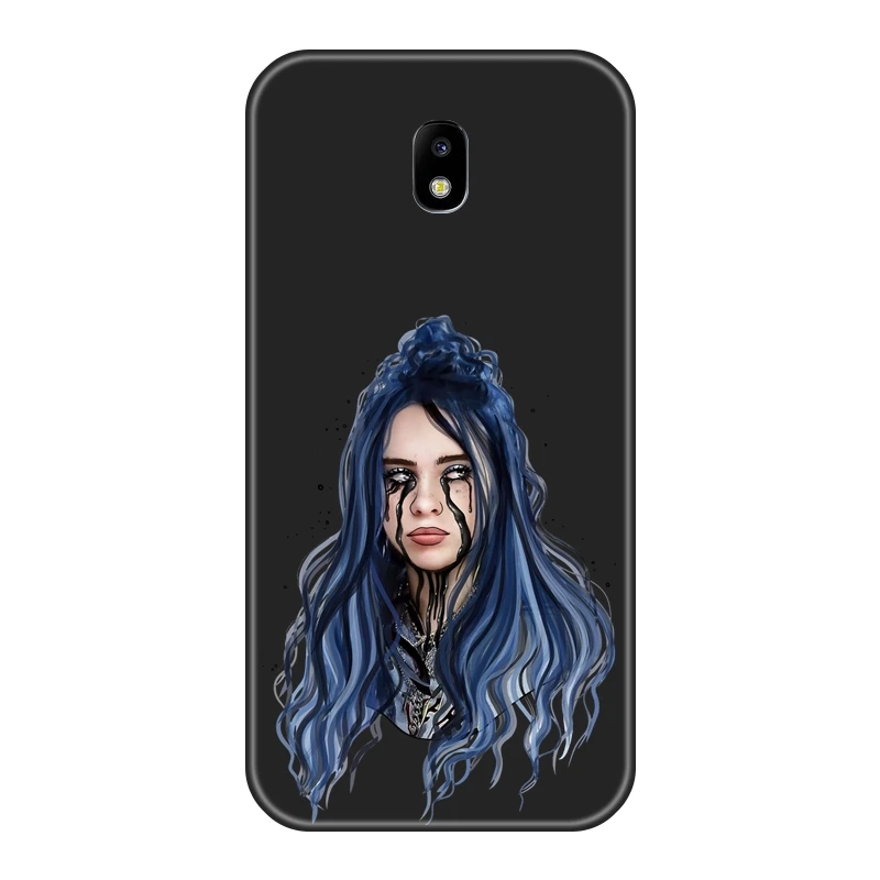 No.4 Крышка для samsung Galaxy J4 J6 J8 плюс J2 J5 J7 Prime Billie Eilish силиконовый чехол для телефона для samsung J3 J5 J7 - Цвет: No.4