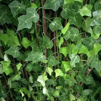 

Hanging Artificial Green Leaf Garland Plants Ivy Vine Foliage Plastic Fake Plants Party Supplies Wedding Garden Home Decoration