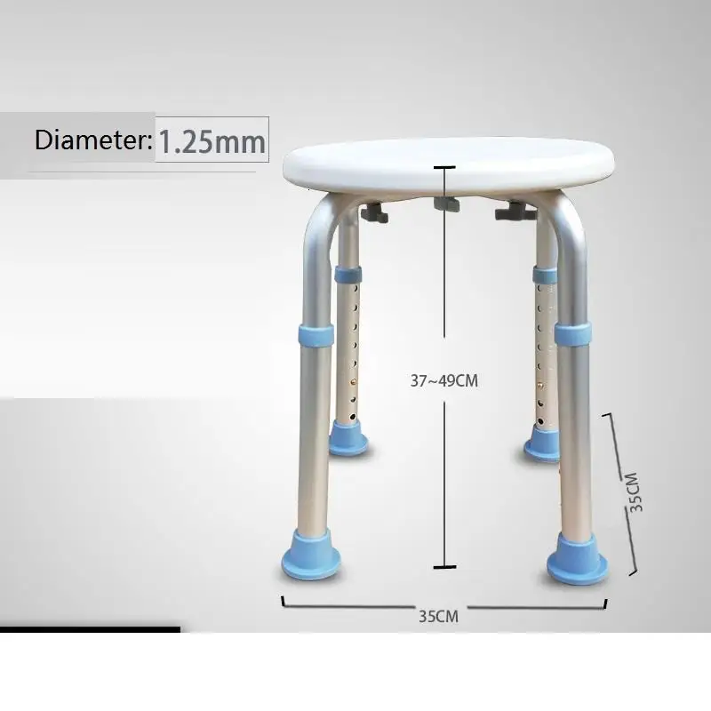 MODEL L Мебель Silla Tabouret Salle Bain Minusvalido Cadeira De Banho Idoso Taburete Ducha душевой табурет для ног стул для ванной комнаты - Цвет: MODEL L