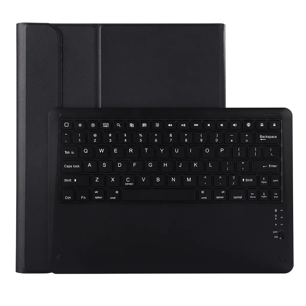 Флип-клавиатура для iPad Pro 12,9 дюймов Чехол Флип беспроводной тонкий Bluetooth 3,0 чехол для планшета с клавиатурой Автоматический Режим сна/пробуждения со слотом для ручки