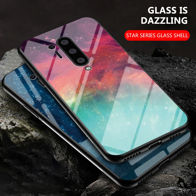 oneplus 8 back cover and tempered glass