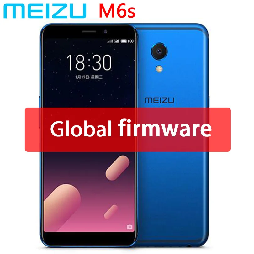 Оригинальный сотовый телефон Meizu M6s mblu S6 4G LTE Exynos 7872 шестиядерный 3 ГБ 32 полный
