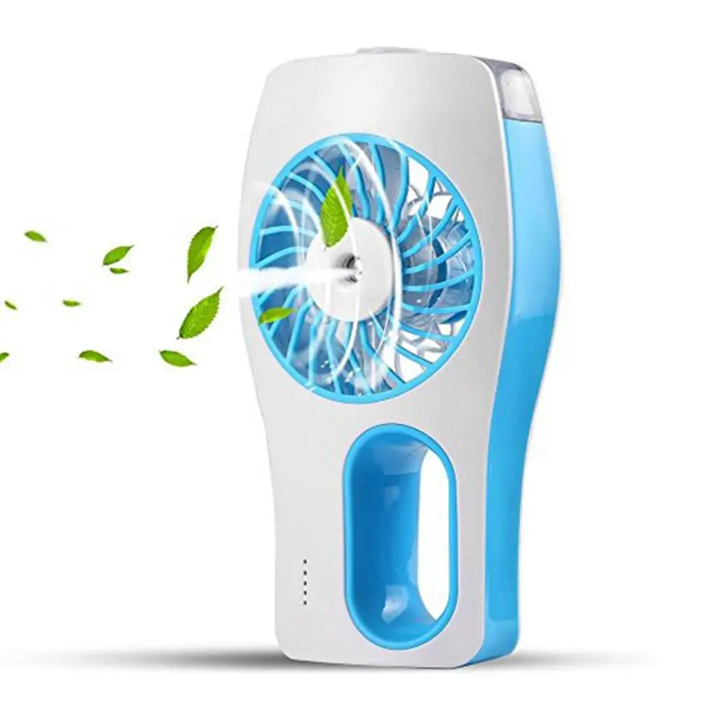 Mini Handheld USB Misting Fan Portable Water Spray Cooling Fan For Home
