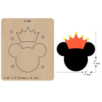 

New princesses Wooden die Scrapbooking C1709 Cutting Dies