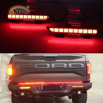 

Multi-functions For Ford Raptor SVT F150 F-150 2016 - 2020 LED Rear Bumper Light Fog Lamp Brake Light Turn Signal Reverse Light