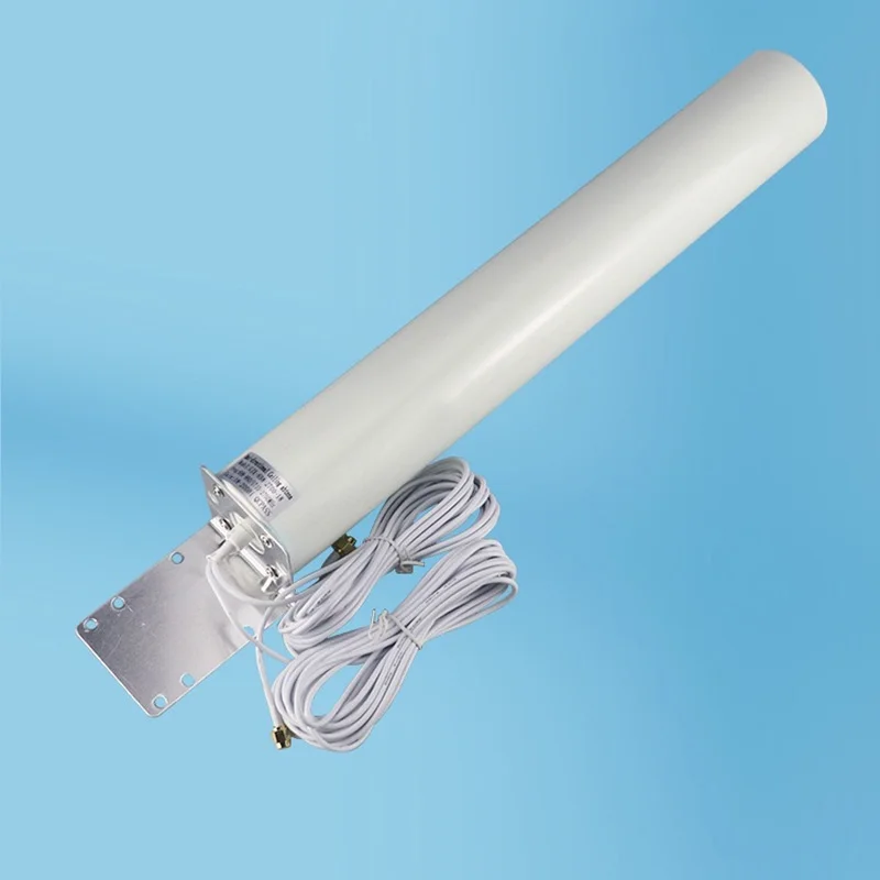 4G LTE Antenna Outdoor High Gain 18dBi 700-2700MHz with 5M Meter SMA Male N Female RG174 for Signal Amplifier Router Modem