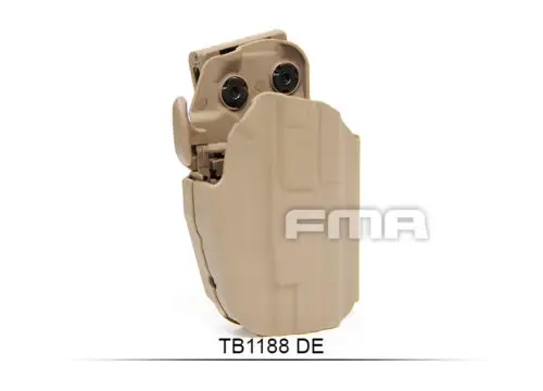 FMA Охота 579 GLS5 Glock мешочек для G17/22/37 HK45 M& P45 ремень SystemTB1188 - Цвет: DE