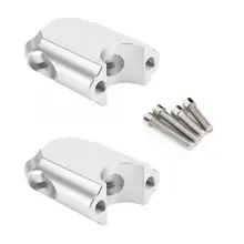 Guidon moto 2шт moto rcycle алюминиевая рукоятка из сплава набор для бритья движется бар зажим Riser moto rsiklet aksesuarlari moto cicleta