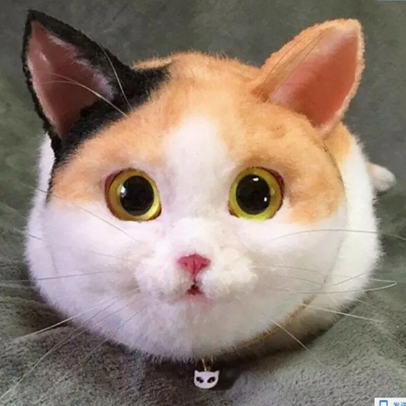 

New 3D animal design girl shoulder bag black and white yellow tri-color cat models luxury women's chain clutch bag Messenger bag