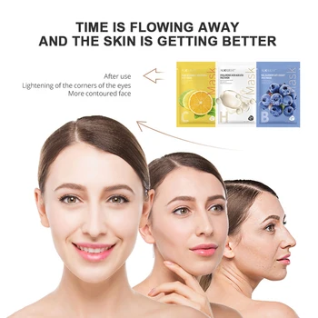 

15 PCS Renew Aging Skin Sheet Mask Soothe + Restore Face Mask Gift Set Moisturizing Calm Inflamed Repair Damaged Skin Face Care