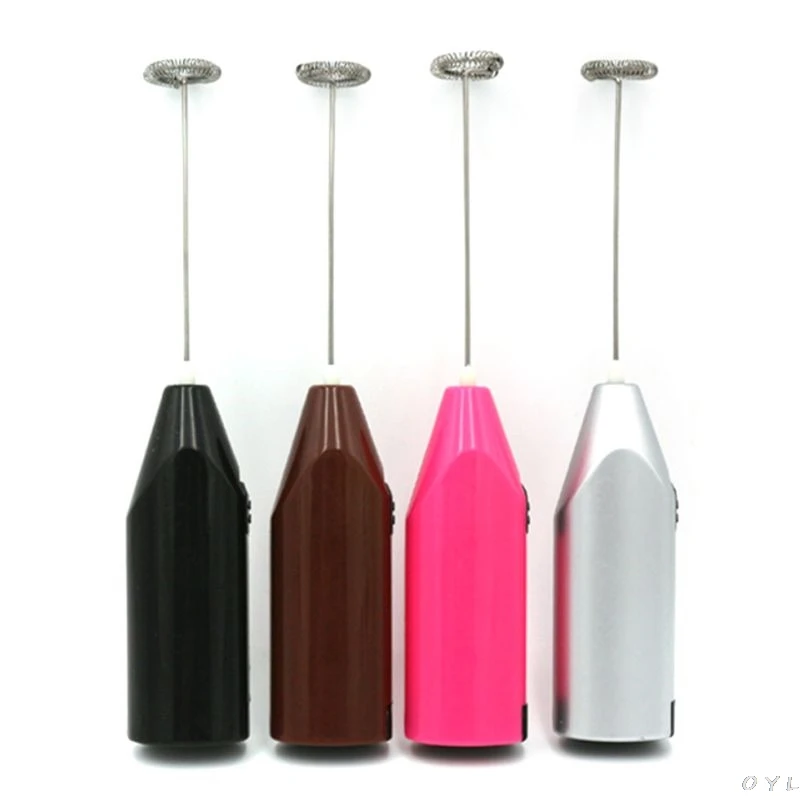 Electric Mixer Milk Beater Double Head Coffee Frother Foamer Machine Stainless Steel For Home Kitchen &
