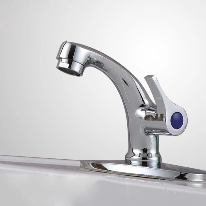 

Manufacturers Wholesale Copper Body Ingle Handle Faucet with Cold Basin Wash Basin Tap a Generation of Fat Manufacturers Direct