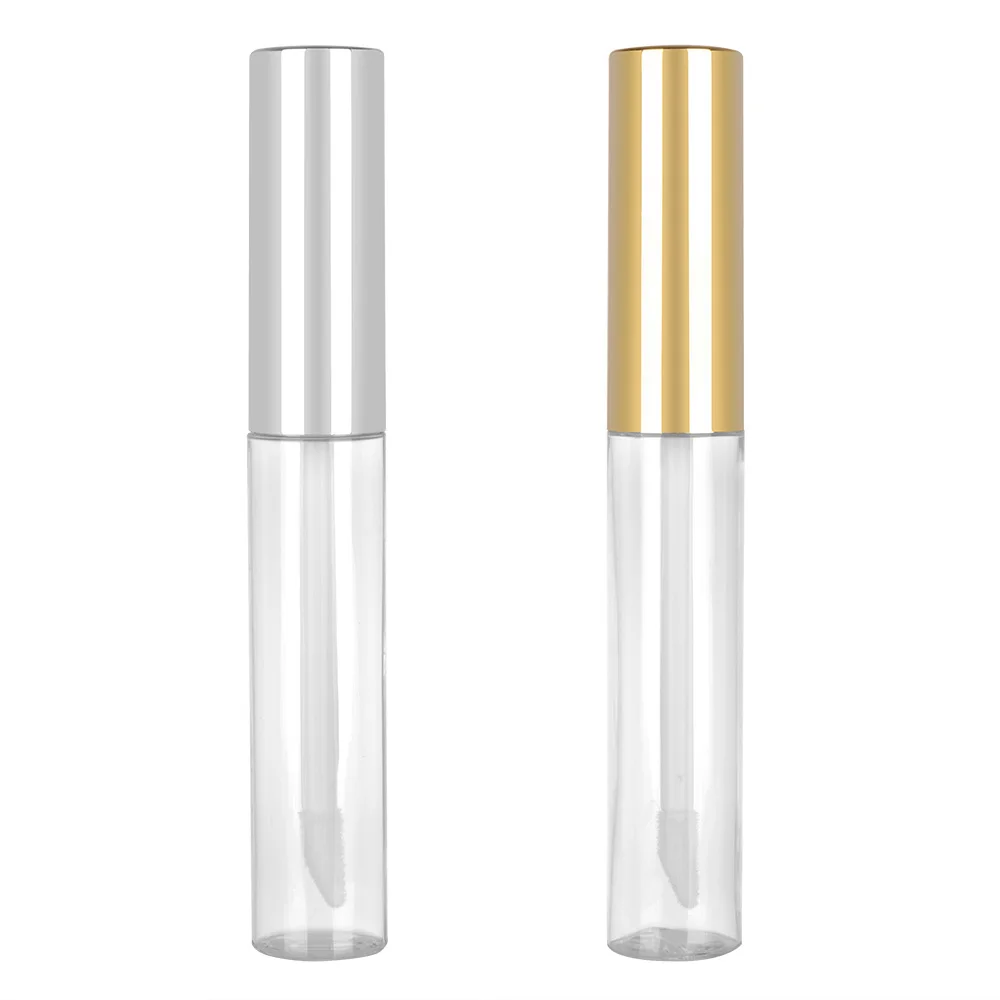 

10pcs 10ml DIY Lip Balm Tube Container with Cap Empty Lipstick Bottle Lipgloss Tube Cosmetic Sample Container Refillable Bottles