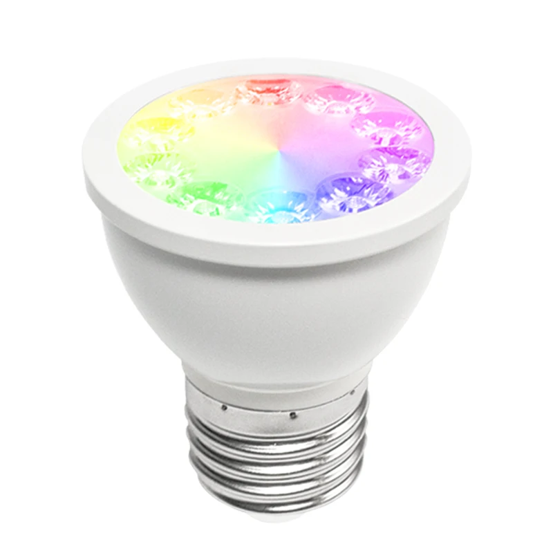 5W par16 E27/e26 лампа zigbee умный дом rgb+ cct прожектор работает с amazon ECHO plus smartThings hub белый 2700-6500K