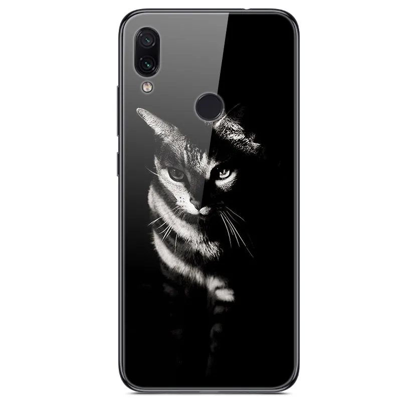 Dành Cho Xiaomi Redmi Note 7 Case Kính Cường Lực Tranh Ốp Lưng Cho Xiaomi Redmi Note7 6.3 "Fundas Coque Redmi NOTE 7 PRO Túi phone cases for xiaomi Cases For Xiaomi