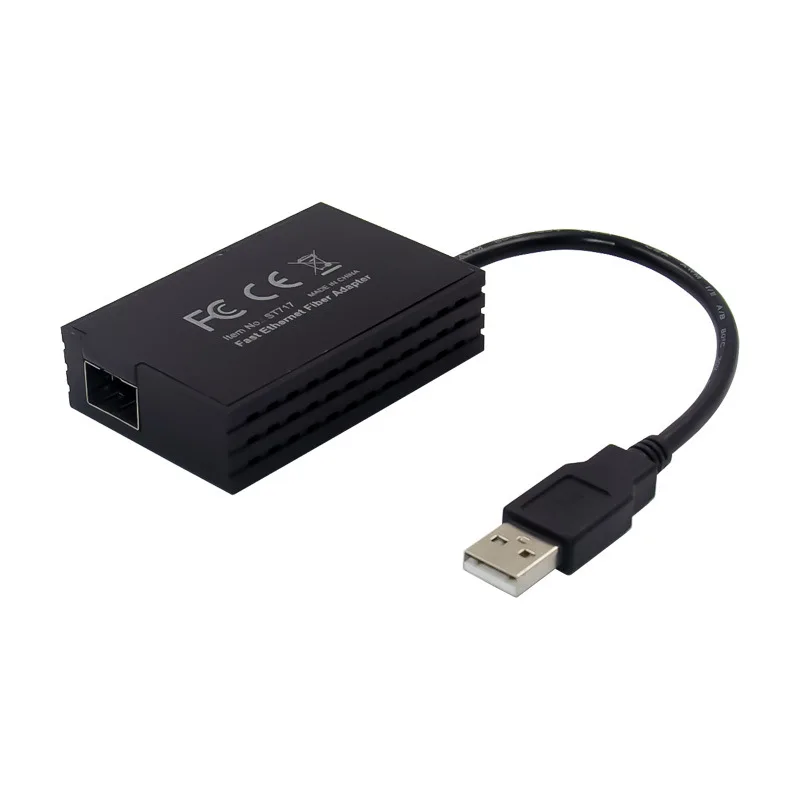 Adaptador de Fibra Óptica Usb2.0 Adaptador Rápido de Ethernet Sfp x Ax88772c Usb a para Porta Óptica Única Sfp Fibra Óptica lc - Imagem 2