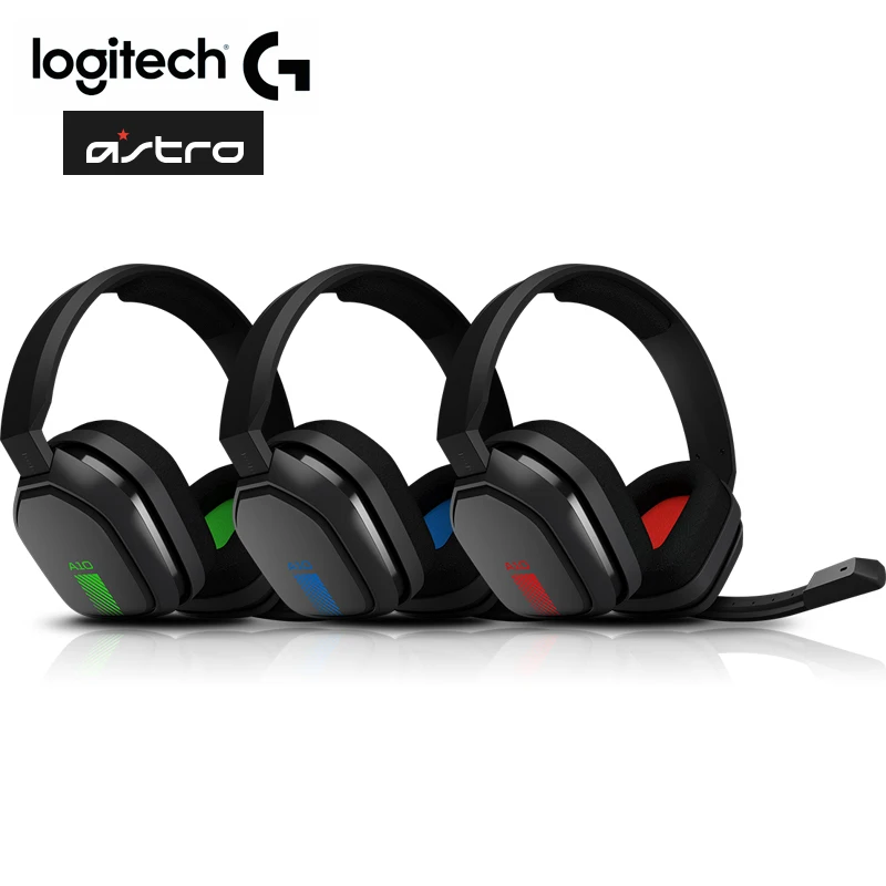 Logitech Astro A10 Gaming Headset Esports Headphoes With Mic For Ps4 Xbox One