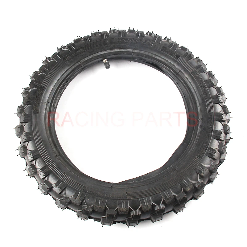 Шины trasero 10 pulgadas negro rueda de acero 2,50-10 шина para crf50 dirt pit bike Мотокросс OFF ROAD motocicleta