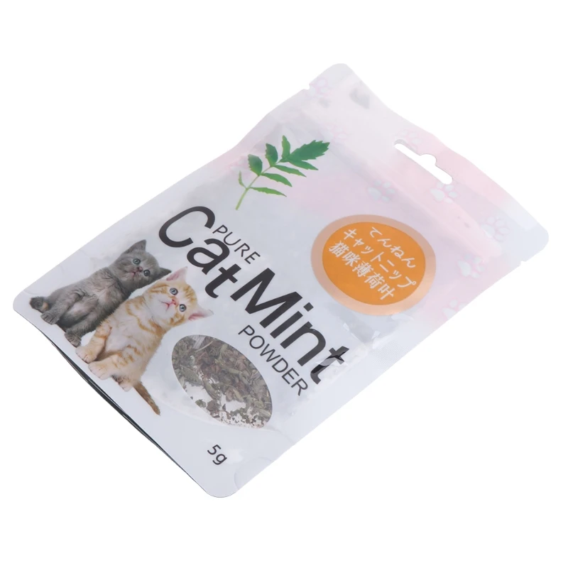 Mint Natural Organic Premium Treats Catnip Menthol Kitten Funny Flavor Sleep