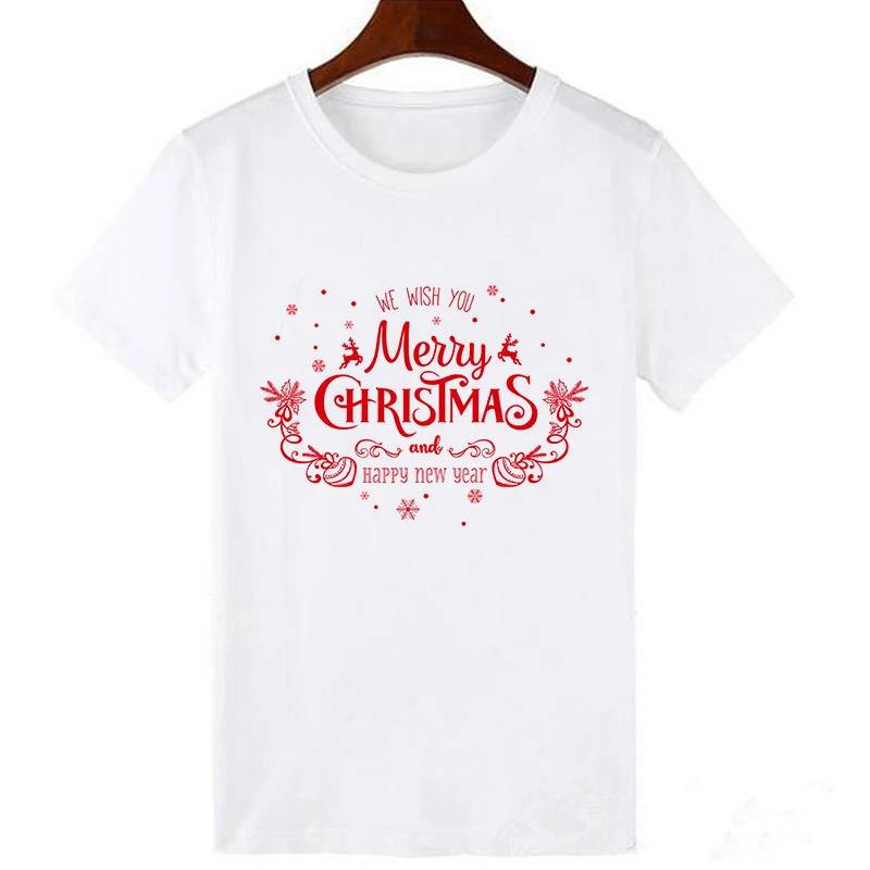Lei SAGLY Merry Christmas футболка женская мода Графический милый тройник Поверьте в магию Рождества футболка большого размера