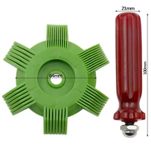 Гребень ребро испарителя кондиционера гребень ребро испарителя гребень ребра ремонт гребень авто пластик A/C конденсатор ребра выпрямитель охлаждающий инструмент