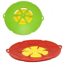 Силиконовая крышка-пробка для кастрюли, кухонных принадлежностей, кухонная утварь, кухонная посуда с цветами