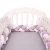 3M Baby Bumper Bed Braid Knot Pillow Подушка Бампер для младенческой cuna Bebe lit Crib Protector Cot Bumper Room Decor