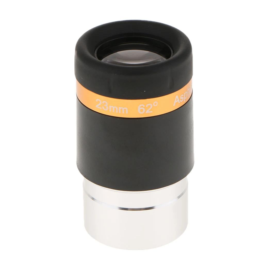 1.25 Inch 62-Degree Wide Angle 23mm Aspheric Eyepiece Fully Coated Lens For Astronomical Telescope Monocular Eyepiece