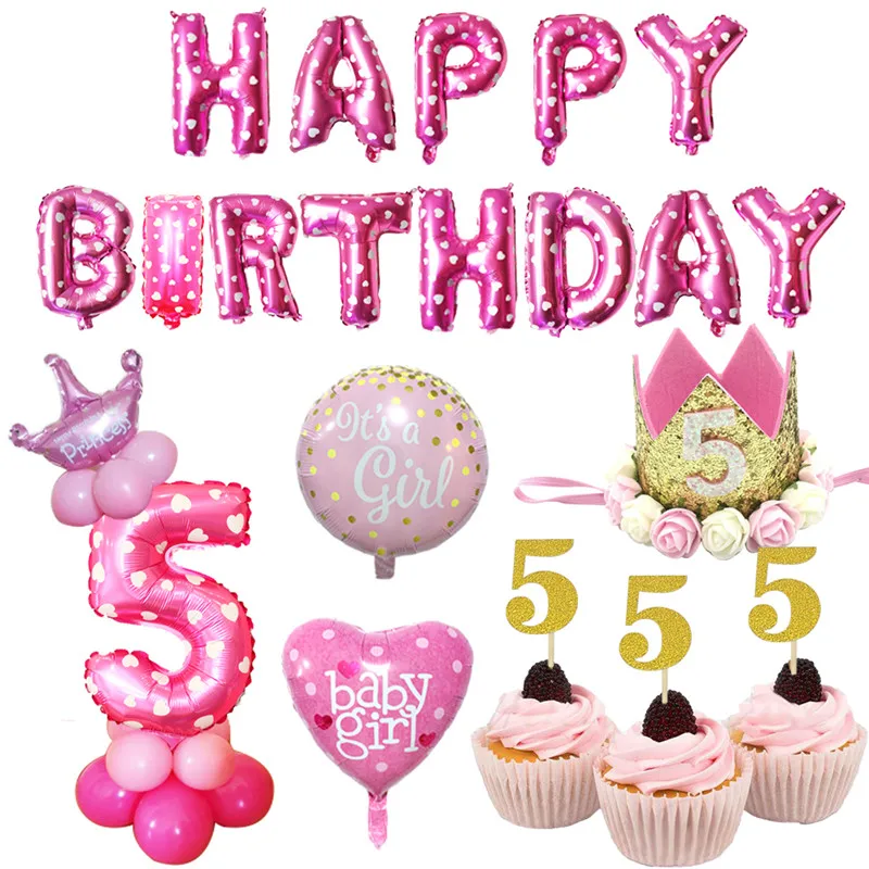 happy birthday for 5 year girl