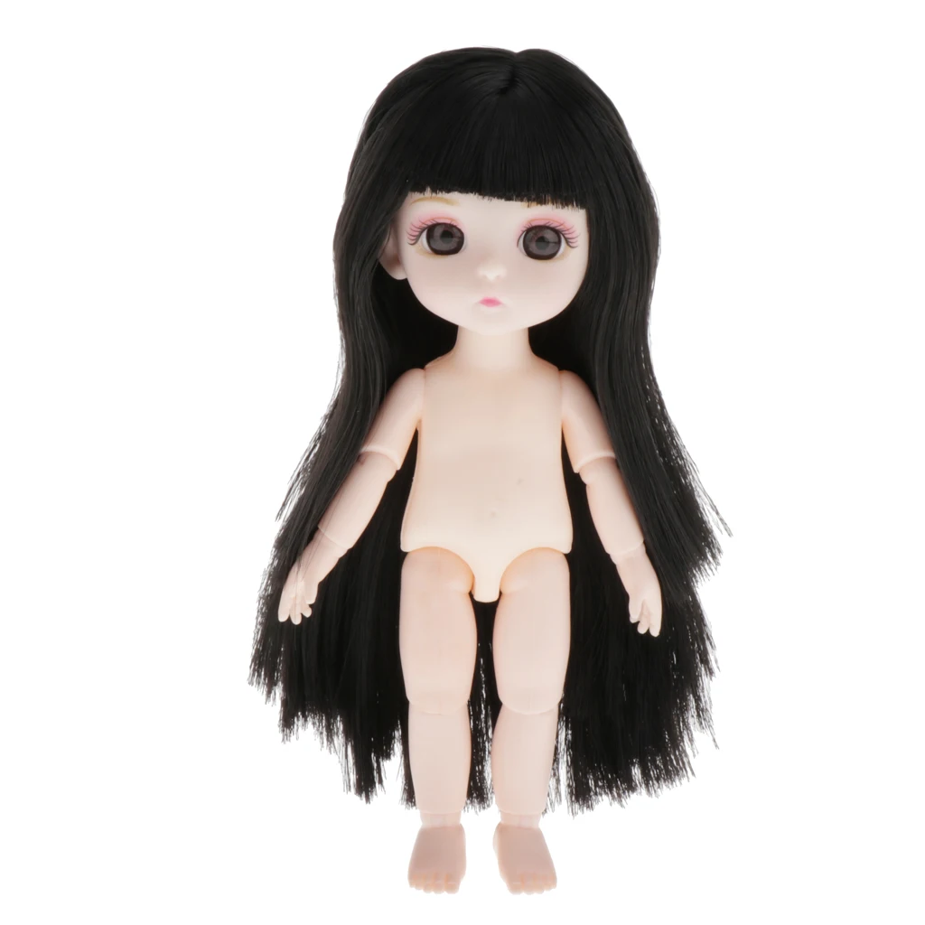 Lovely 16cm 13 Ball Jointed Princess Doll  Body Gifts DIY Replacements