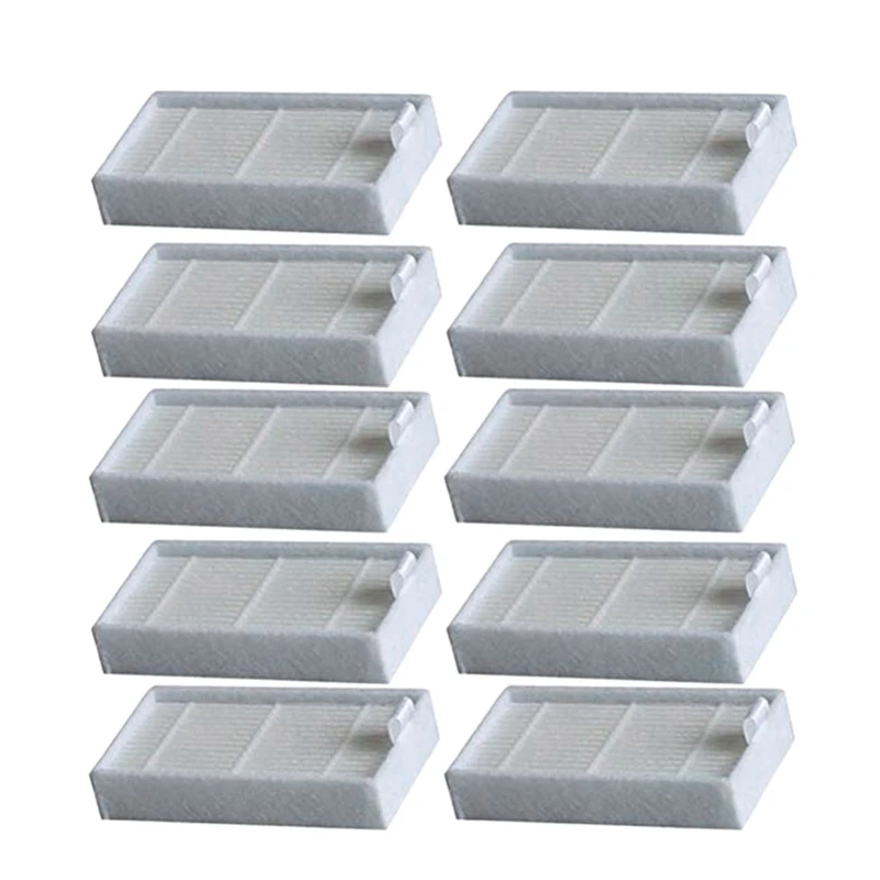

10 Piece Hepa Filter For Chuwi Ilife V3/V3+/V5/V5S Sweeping Robot Vacuum Cleaner Parts For Home