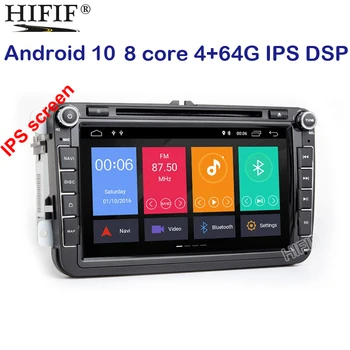 شراءIPS أندرويد 10 مشغل أسطوانات للسيارة لشركة فولكس فاجن/فولكس فاجن سكودا جولف 5 جولف 6 بولو باسات B7 T5 CC جيتا تيجوان سيارة لتحديد المواقع ستيريو الم...