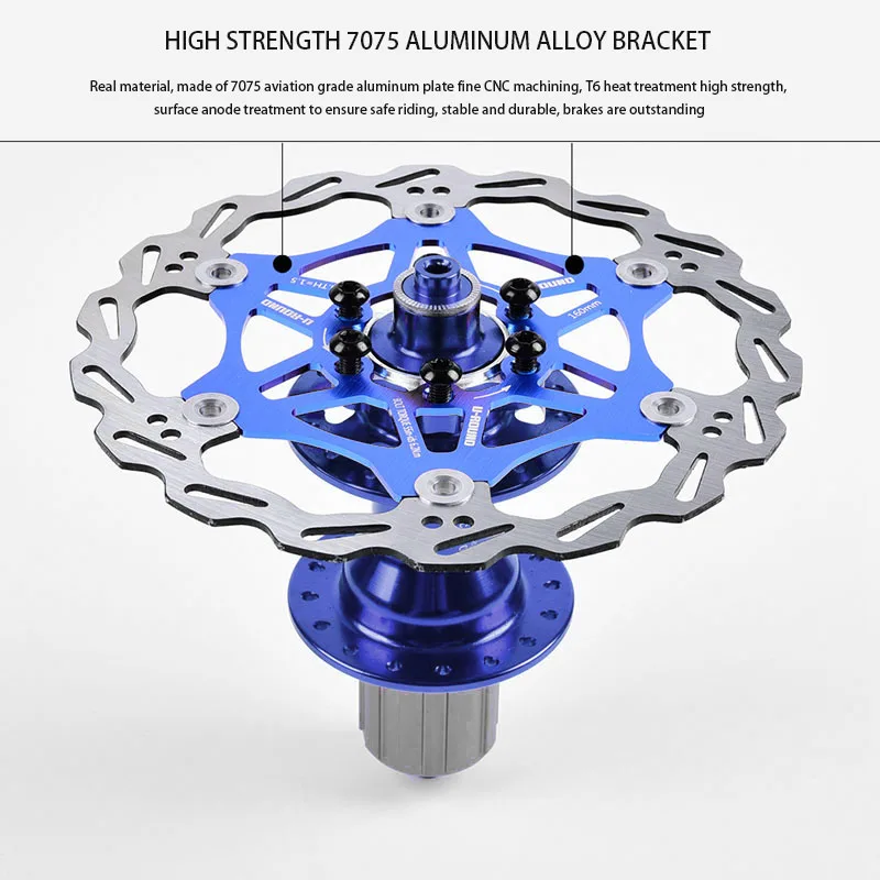 Аксессуары велосипедный тормоз ротор 160 мм/180 мм/203 мм MTB плавающий ротор дискового тормоза гидравлические тормозные колодки плавающие роторы части велосипеда