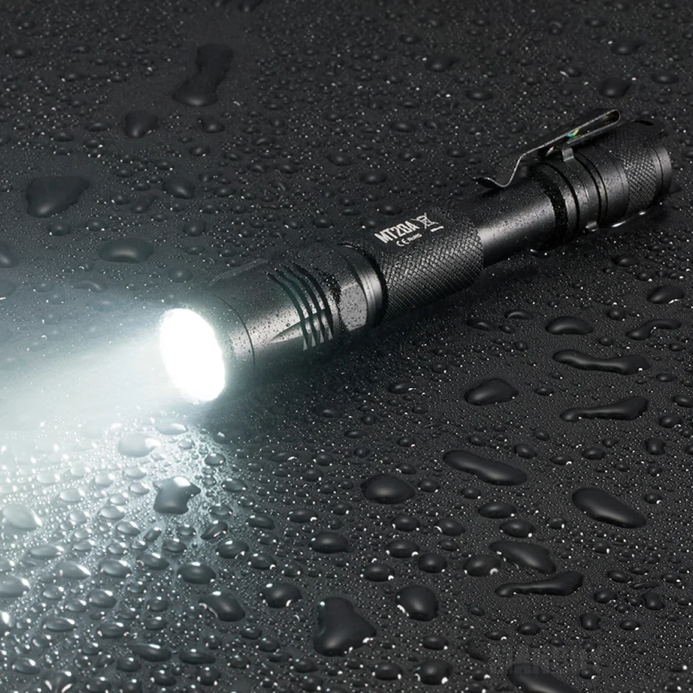 SALE NITECORE Multitask Tactical MT20A Flashlight XP-G2 R5 White+Red LED Light Illumination 2AA Camping Hand Light Free Shipping