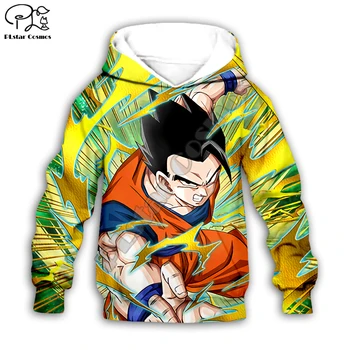 

Kid Baby Dragon Ball Harajuku 3D Print Hoodie/cartoon anime Sweatshirt/Jacket/shirts toddler boy girl streetwear pant child set