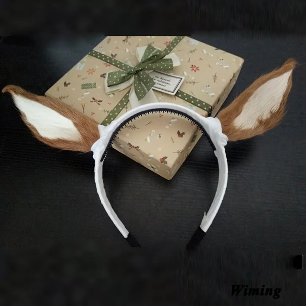 deer ears air clip faun headband women girls children birthday party decoration supplies antlers headpiece chirstmas headband - Цвет: Design 6