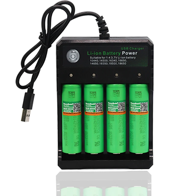 8 шт. 2019/100% оригинал VTC6 18650 V 3000 mAh Li ion 3 7 batera para SONY us18650 vtc6 USO + USB зарядное устройство| |